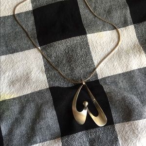 Sterling heart necklace